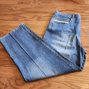 Old Skool Men's Medium Wash 100% Cotton Jeans Size‎ 40